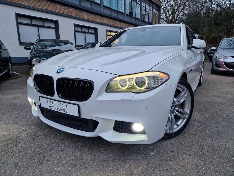 View BMW 5 SERIES 550i TOURING M SPORT 400 BHP V8 TWIN TURBO AUTOMATIC PETROL RARE ONLY ONE AVAILABLE IN THE UK