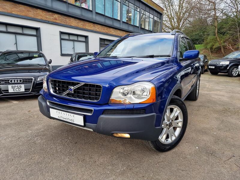View VOLVO XC90 2.5 T SE Sport Ocean Race RARE MODEL SUNROOF AUTOMATIC PETROL 7 SEATER ONLY 59,500 VERIFIED MILES