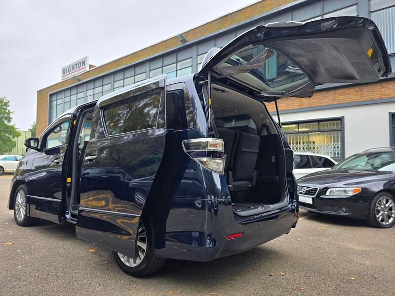 View TOYOTA VELLFIRE 3.5 V6 Z EDITION 4WD 8 SEATER LUXURY MPV CRUISE CONTROL NAVY BLUE ONLY 22K VERIFIED MILES 