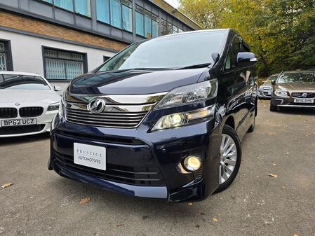 TOYOTA VELLFIRE 3.5 V6 Z EDITION 4WD 8 SEATER LUXURY MPV CRUISE CONTROL NAVY BLUE ONLY 22K VERIFIED MILES 