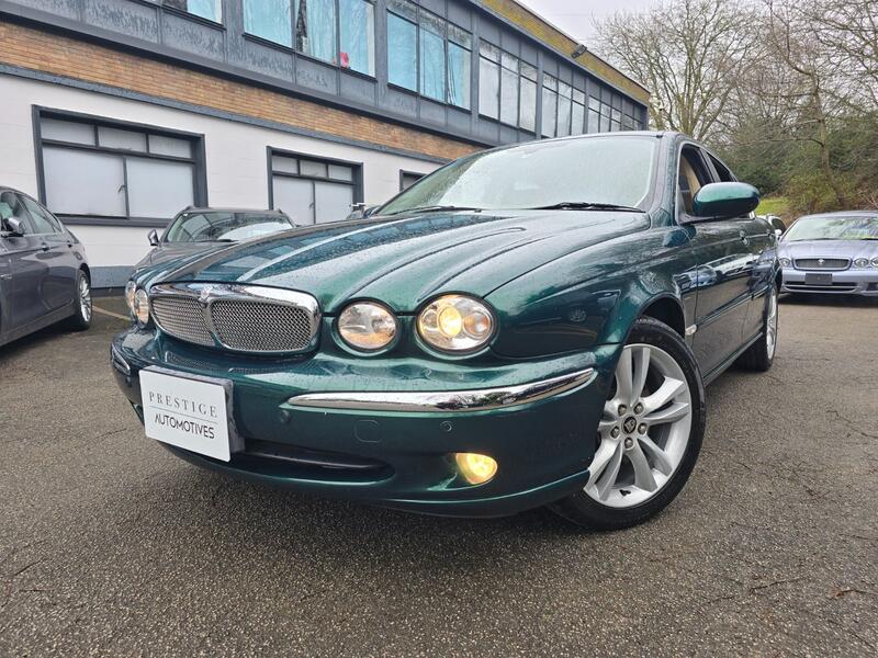 View JAGUAR X-TYPE 2.1 V6 SE BRITISH RACING GREEN AUTO PETROL ULEZ COMP VERY LOW MILEAGE ONLY 16,908 MILES 