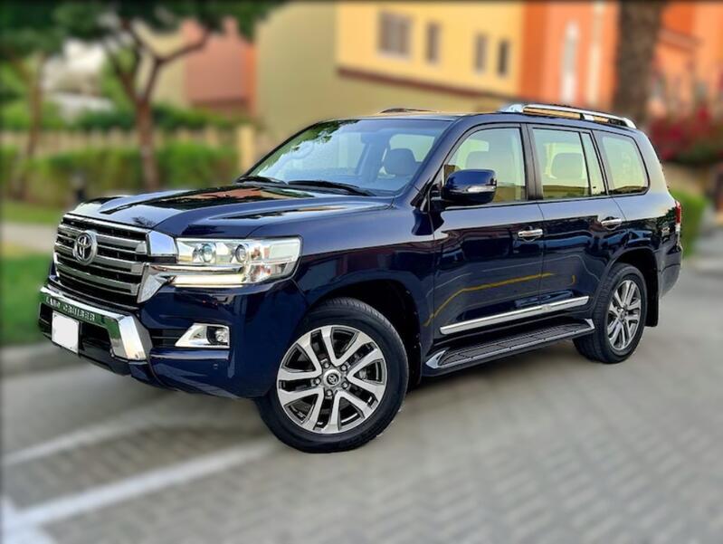 View TOYOTA LAND CRUISER 4.0 V6 VXR 8 SEATER VERY RARE DUE MARCH LHD TAX FREE VAT Q. PRICE PLUS TAX + VAT IF UK REGISTERED