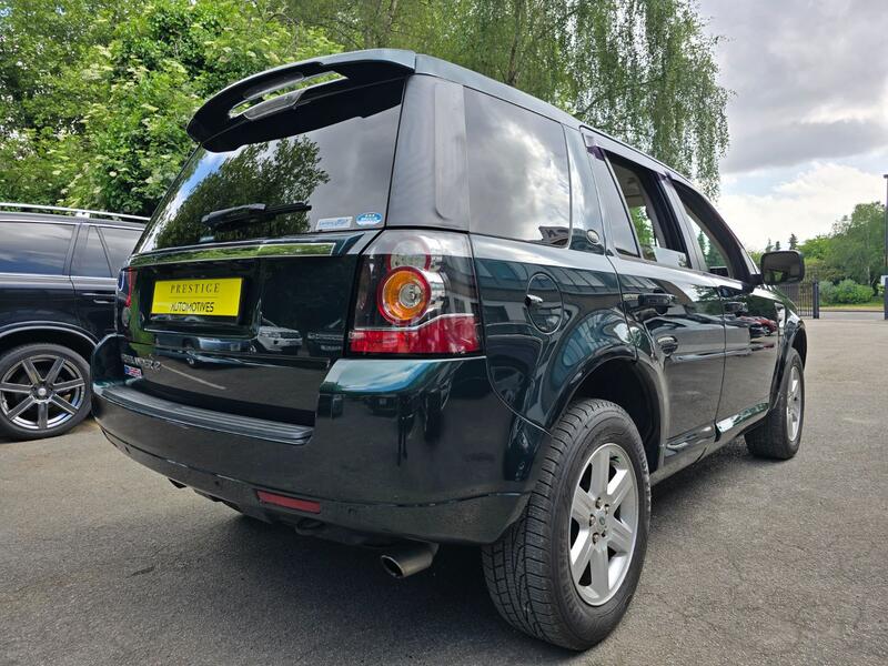 View LAND ROVER FREELANDER 2 2.0 Si4 AUTOMATIC PETROL AINTREE GREEN BEIGE LEATHER ULEZ FREE ONLY 52K VERIFIED MILES DUE MAY