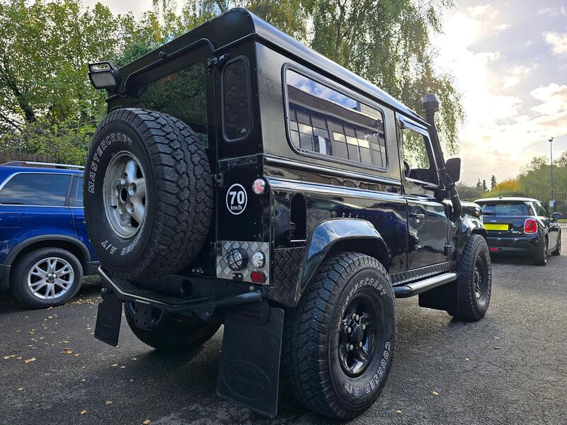 View LAND ROVER DEFENDER 90 2.5 LTR TD5 MANUAL SUPERB EXAMPLE GREAT VEHICLE ENHANCEMENTS ONLY 56K MILES VERY DESIRABLE