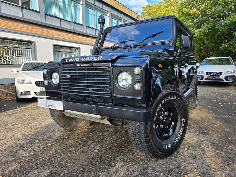 View LAND ROVER DEFENDER 90 2.5 LTR TD5 MANUAL SUPERB EXAMPLE GREAT VEHICLE ENHANCEMENTS ONLY 56K MILES VERY DESIRABLE