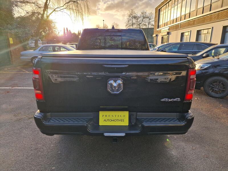 View DODGE RAM 1500 SPORT 3.6 V6 LTR PENTASTAR ENGINE PETROL  AUTO VERY ECONOMICAL RED LEATHER NIGHT EDITION 4K MLS