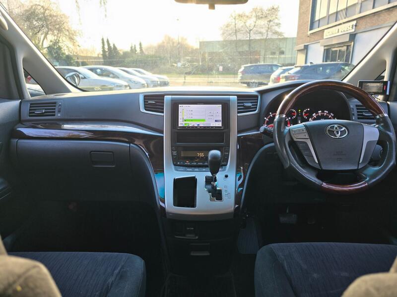 View TOYOTA VELLFIRE 3.5 LITRE V6 PETROL Z EDITION AUTO RARE 8 SEATER PEARL WHITE ONLY 60K MILES IN PREPERATION